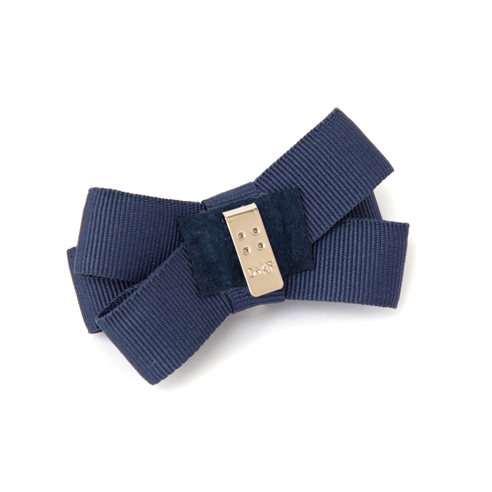 蝴蝶結活動夾 皇家藍