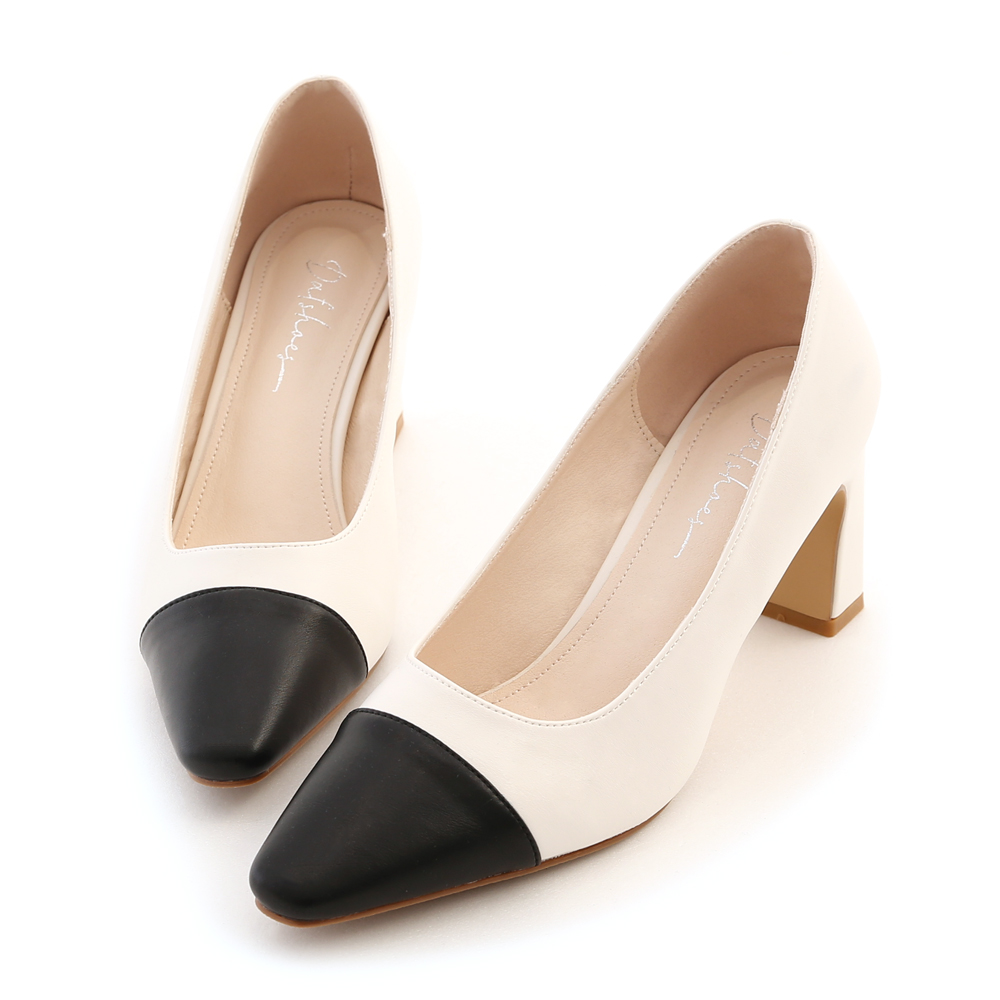 Color block hot sale high heels