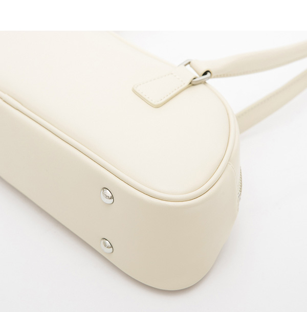 Shoulder Baguette Bag Beige