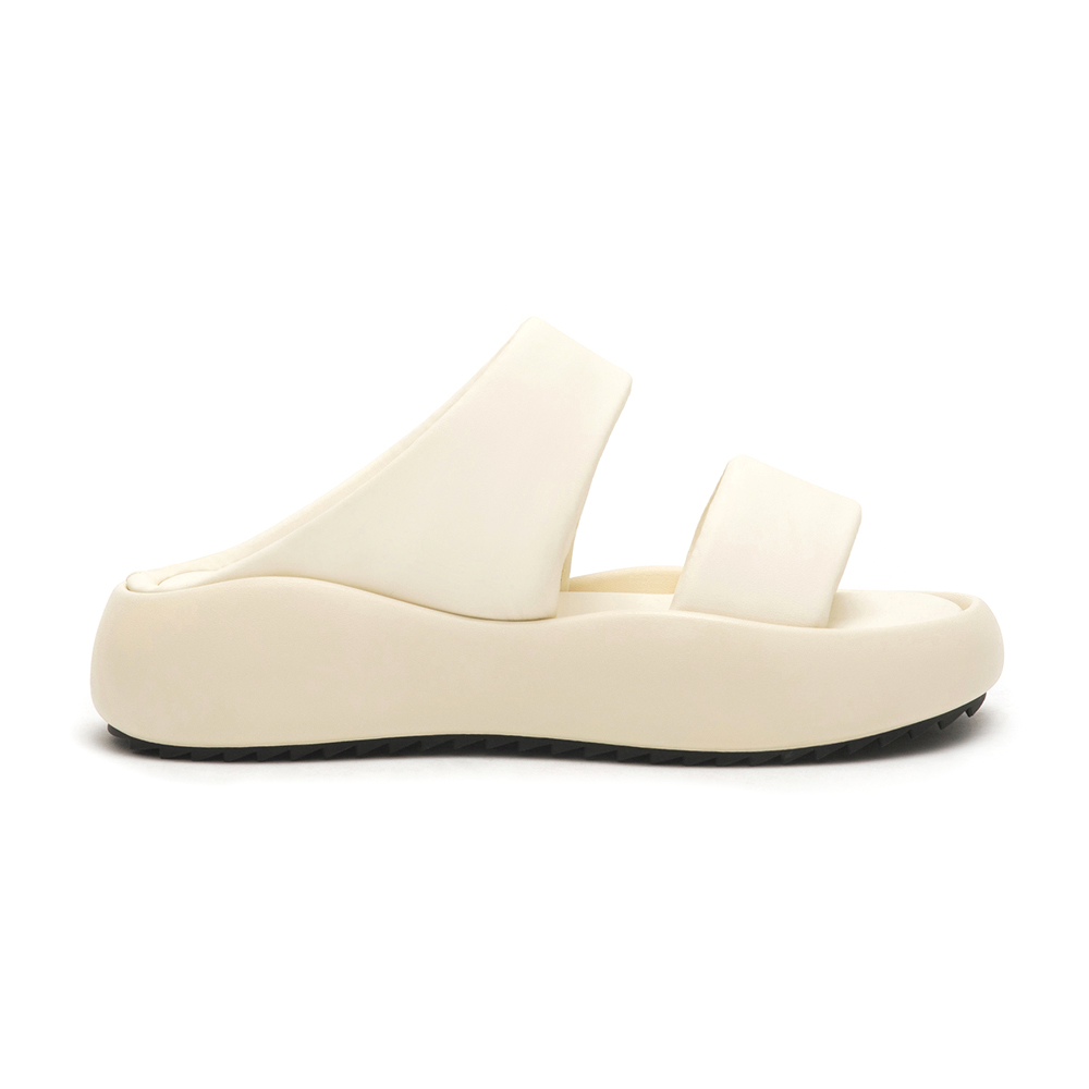 夏日樂活．輕量波浪底啵啵Q軟拖鞋 香草米