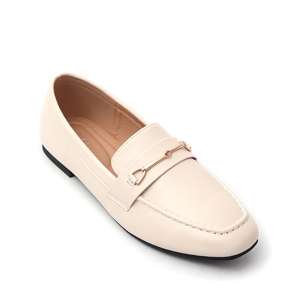 4D Cushioned Horsebit Loafers 米