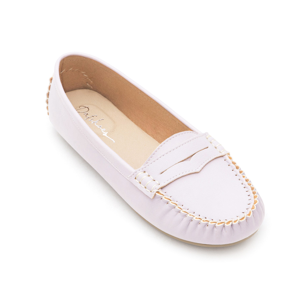 MIT Tassel Moccasin Loafers Lavender