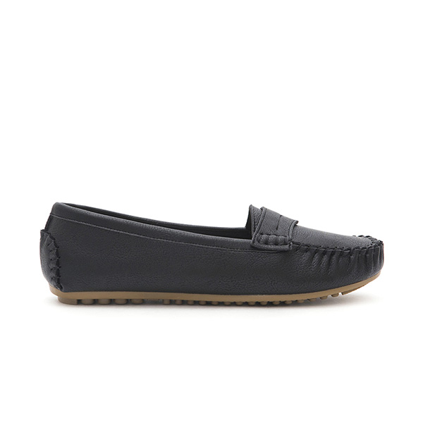 MIT Tassel Moccasin Loafers Black