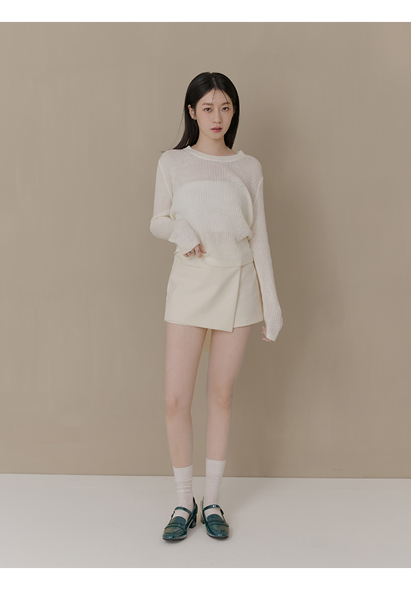 鎖定目光漆皮低跟樂福鞋 復古綠