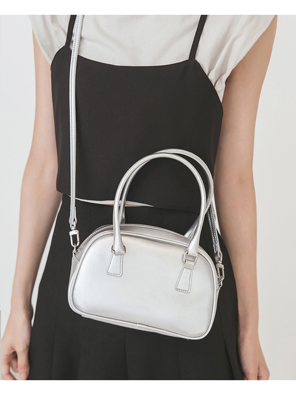 Sweetheart Two-Way Bowling Bag Silver