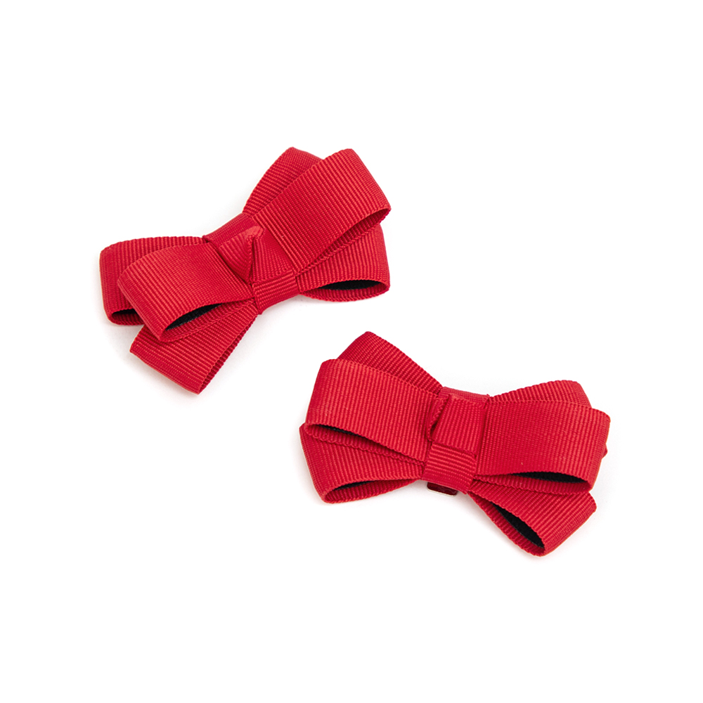 蝴蝶結活動夾 熱戀紅