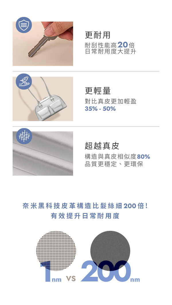 雙口袋保齡球包 米白