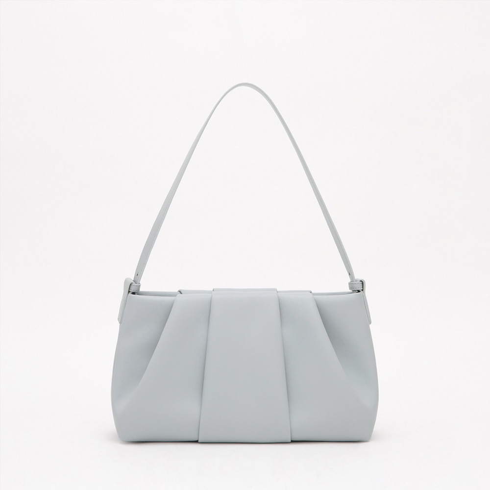 Cloud Ruched Shoulder Bag 藍