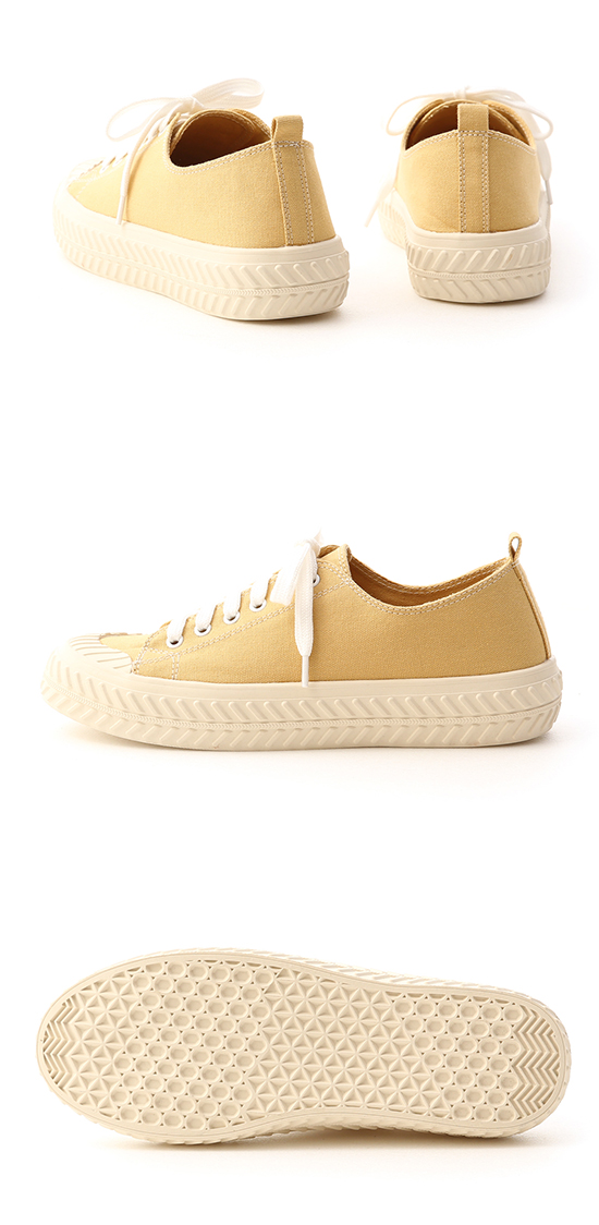 Casual Canvas Sneakers Yellow