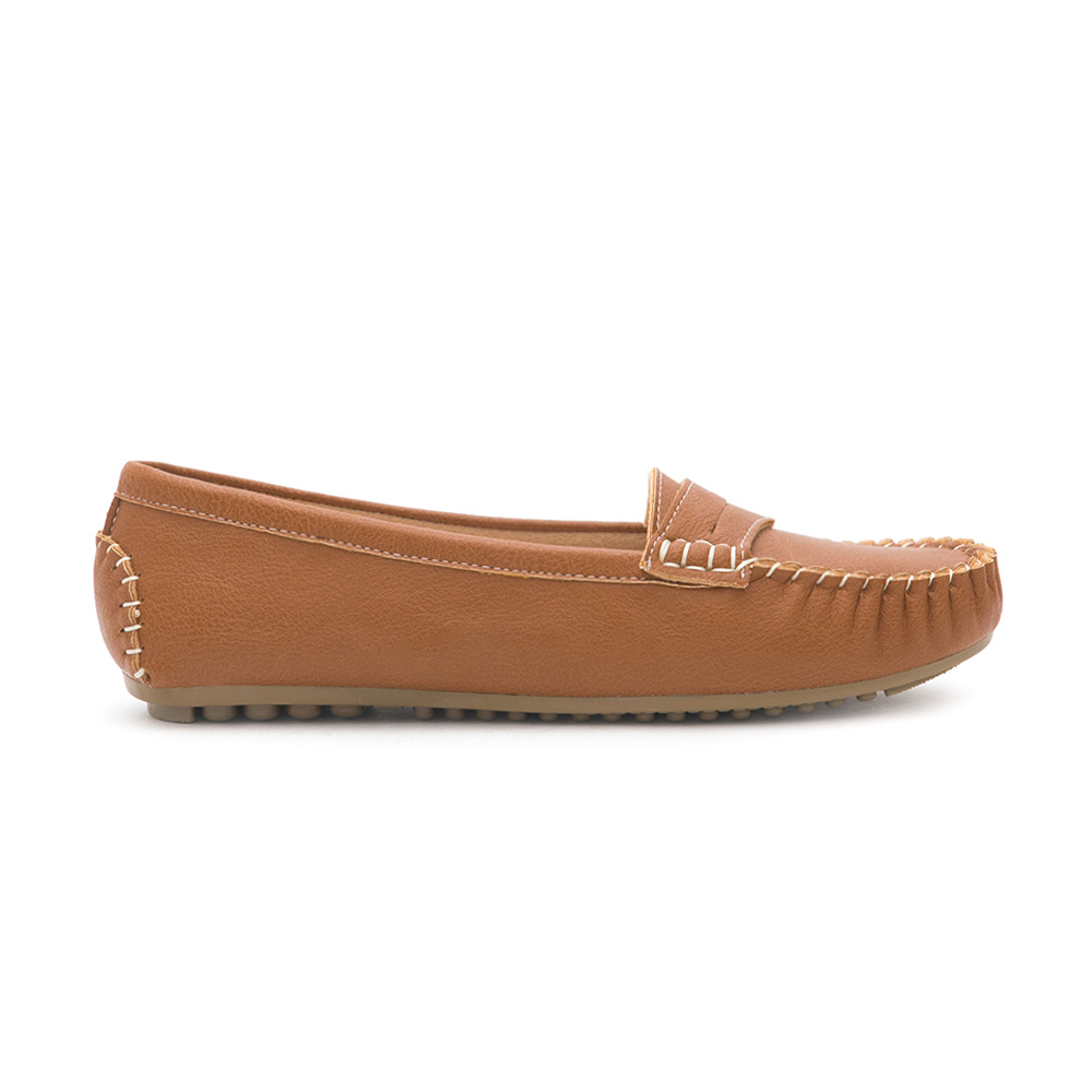 MIT Tassel Moccasin Loafers Brown