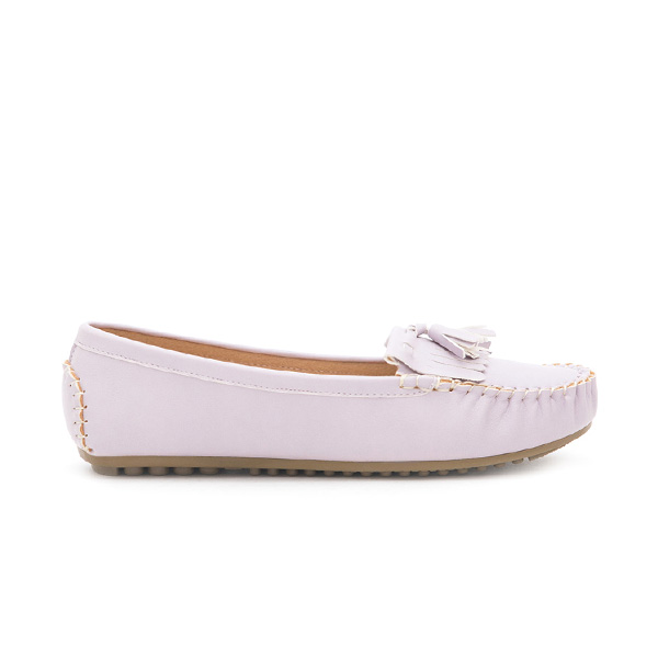 MIT Comfort Moccasin Loafers Lavender