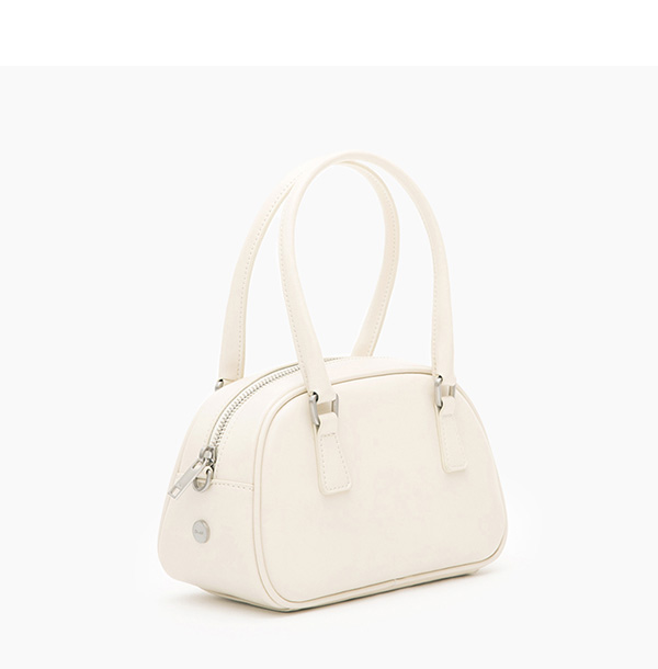 Sweetheart Two-Way Bowling Bag Beige