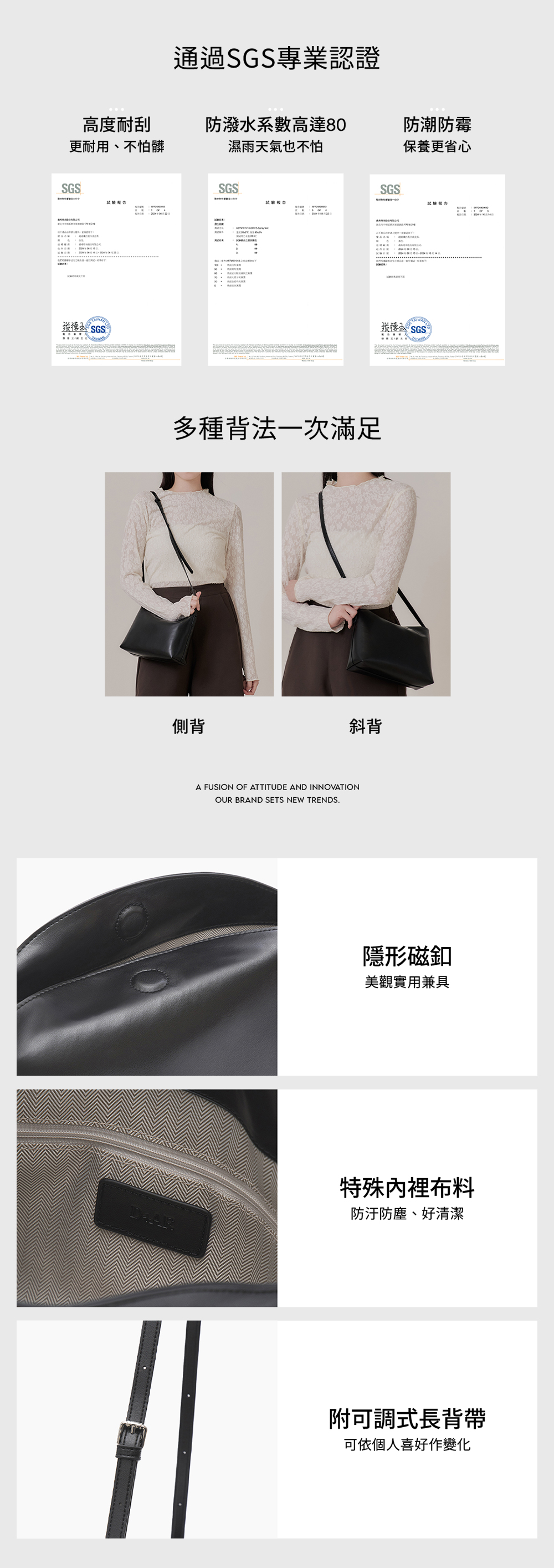 Muffin質感兩用側背包 咖啡