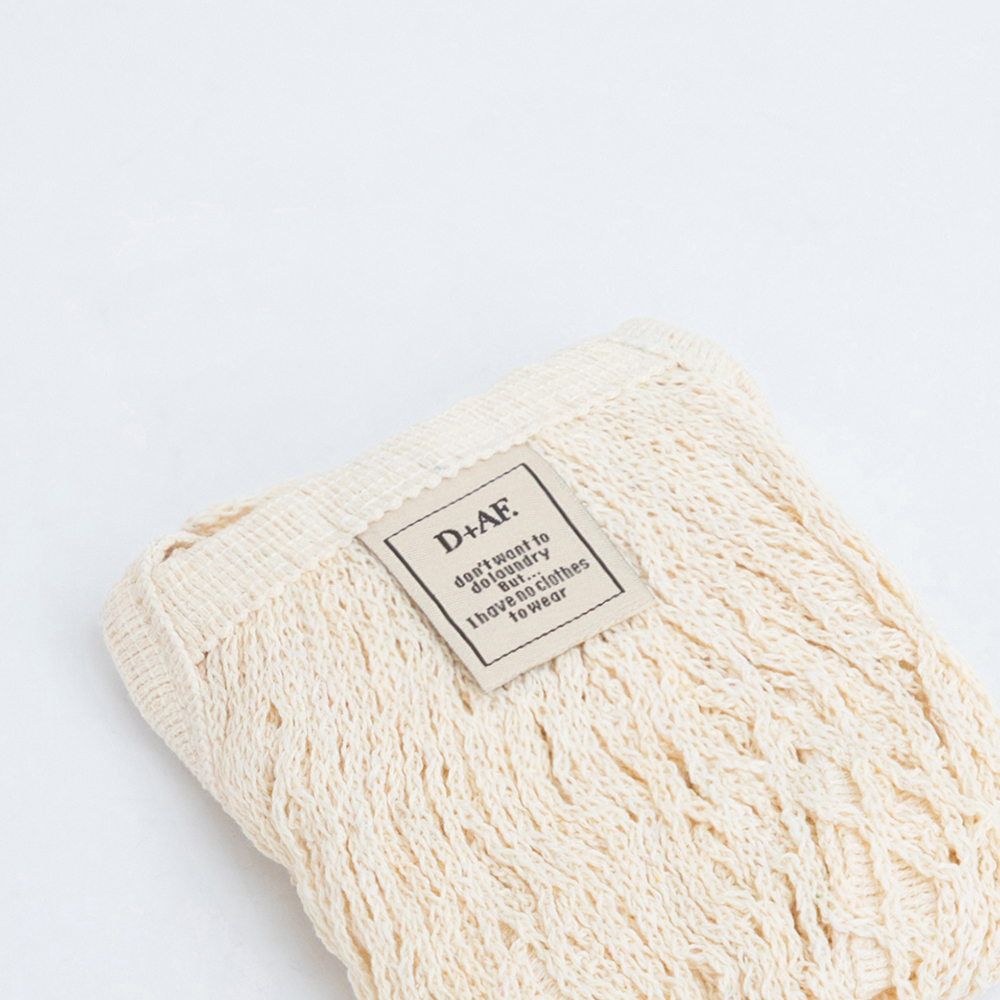 D+AF 品牌雲織包 人氣米白