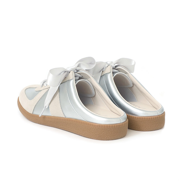 懶人福音軟Q彈德訓穆勒鞋 銀