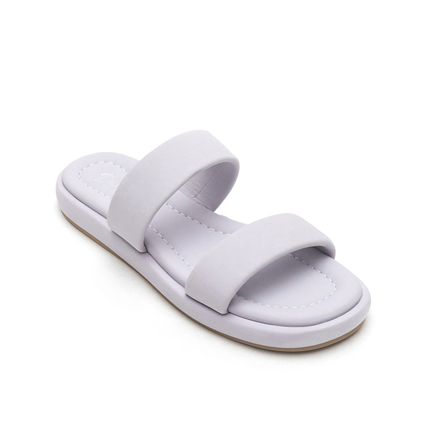 Double Strap Comfy Slide  Airsoft Sandals 紫