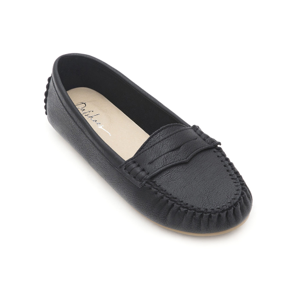 MIT Tassel Moccasin Loafers Black