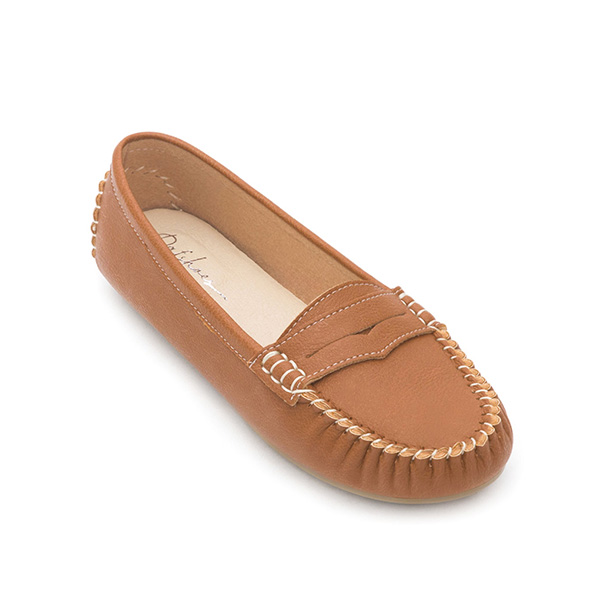 MIT Tassel Moccasin Loafers Brown