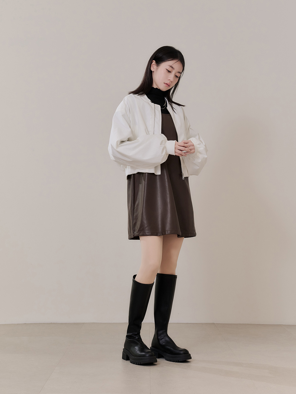 4D光腿神器裸膚感雙層絲襪 無絨 白皙膚