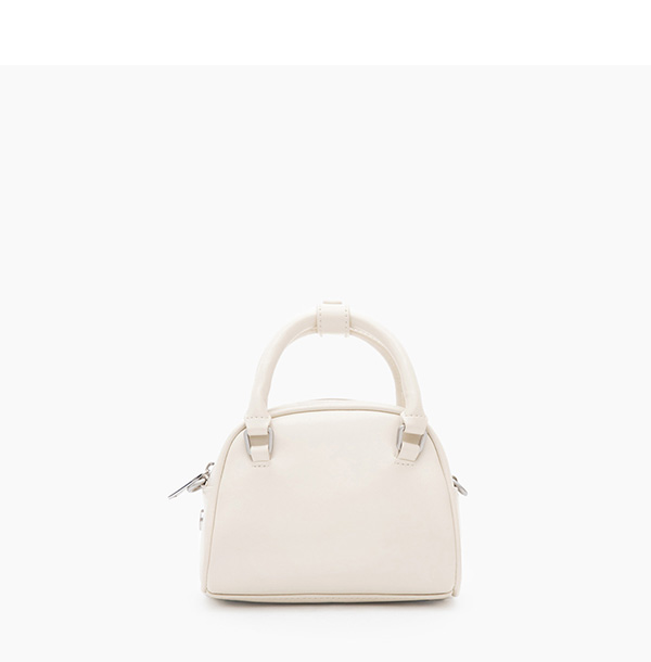 Small Boston Bag Beige