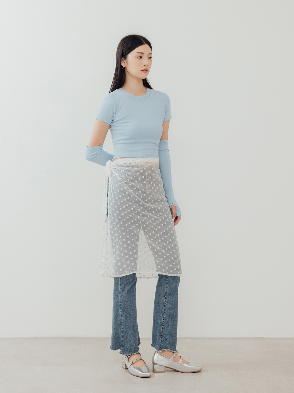 珍妮旋風．4D氣墊雙帶低跟瑪莉珍鞋 百搭銀