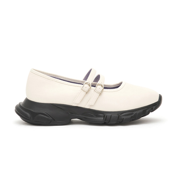 Mary Jane Functional Ballet Flats 米