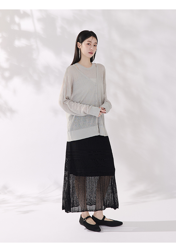 【3D零感雲織鞋】尖頭瑪莉珍鞋 午夜黑