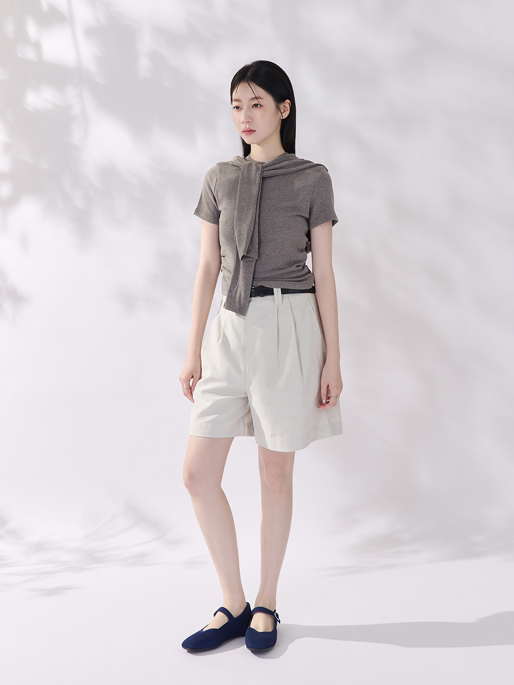 【3D零感雲織鞋】方頭瑪莉珍鞋 皇家藍