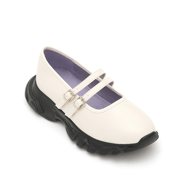 Mary Jane Functional Ballet Flats 米