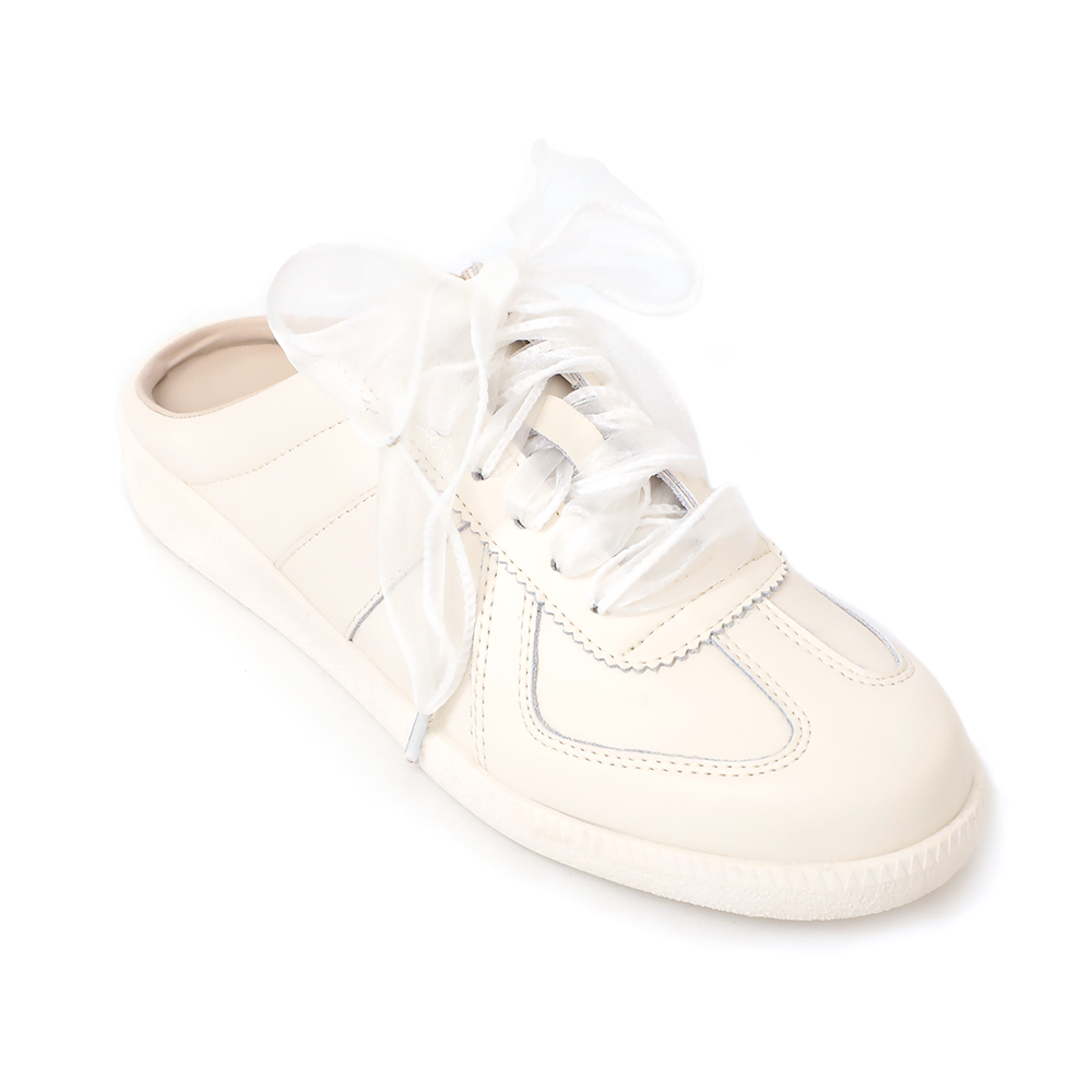 懶人福音軟Q彈德訓穆勒鞋 全白