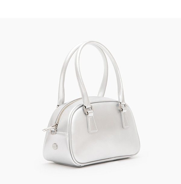 Sweetheart Two-Way Bowling Bag Silver