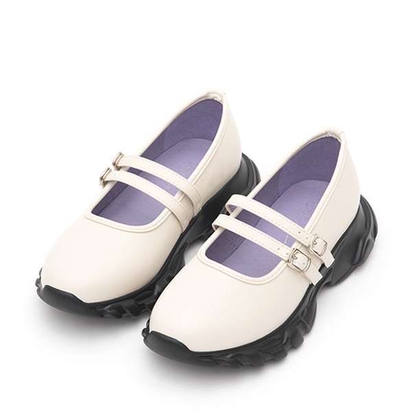 Mary Jane Functional Ballet Flats 米