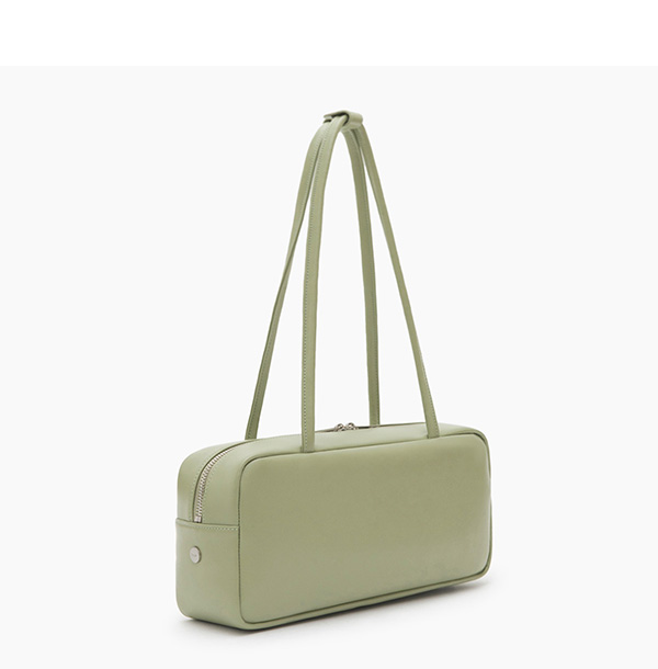 Square Shoulder Bag Green