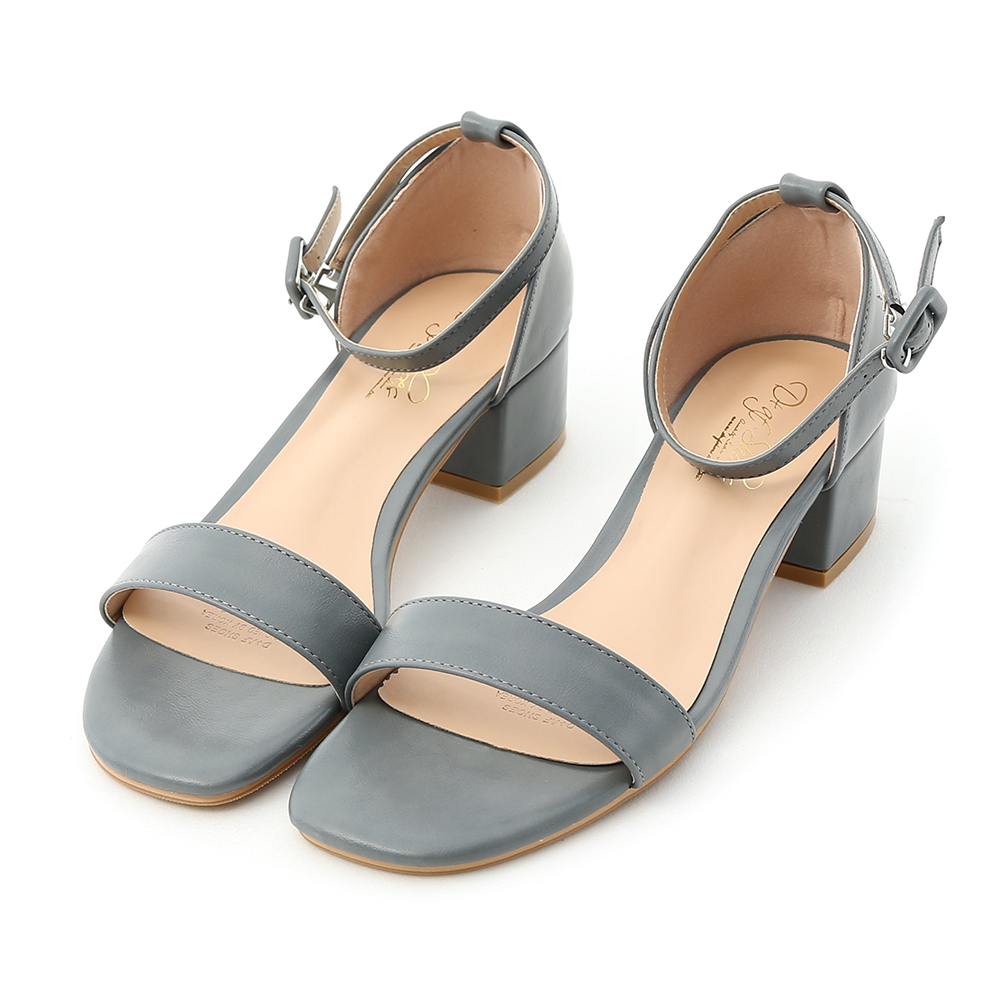 low block heel shoes with ankle strap