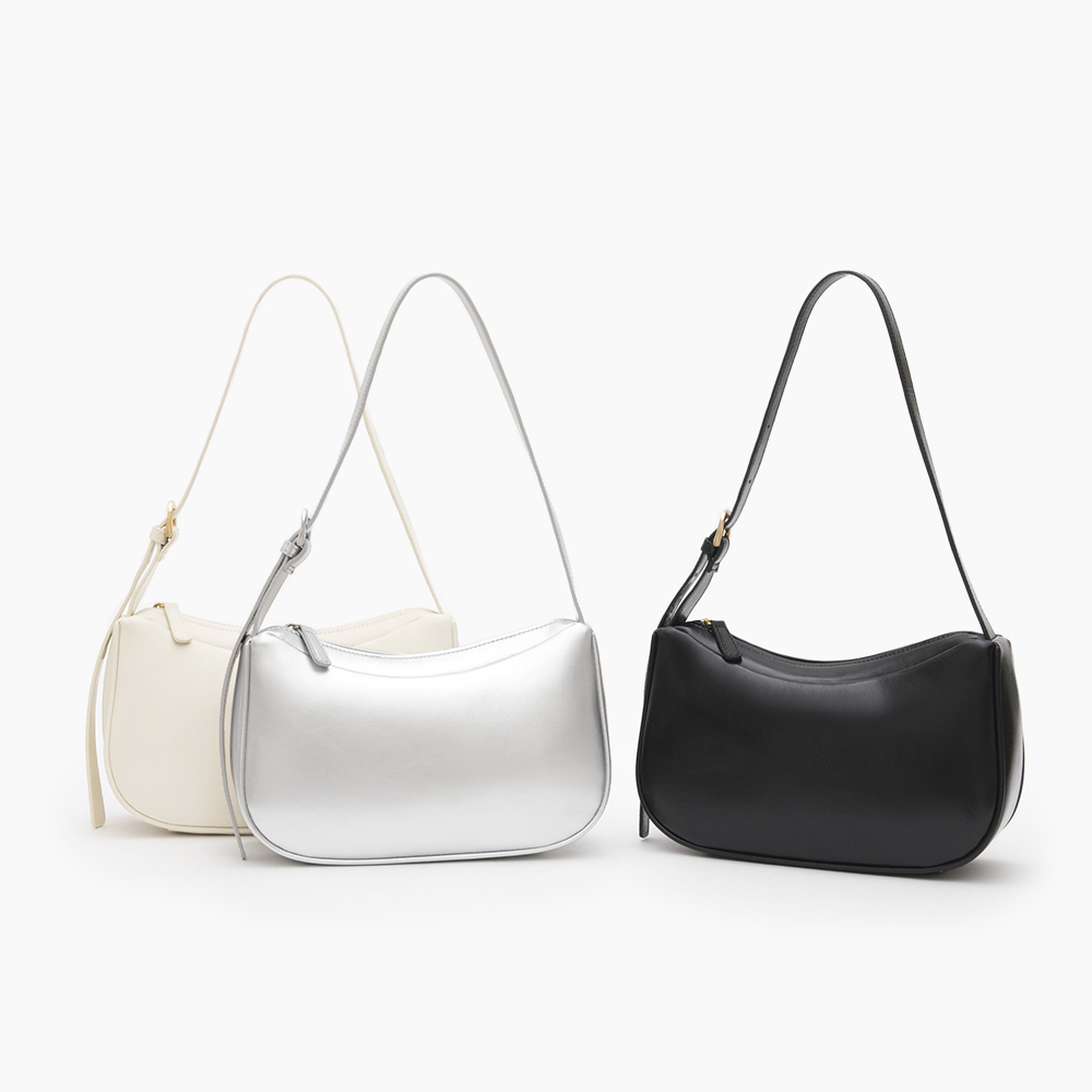 Minimalist Underarm Bag Black