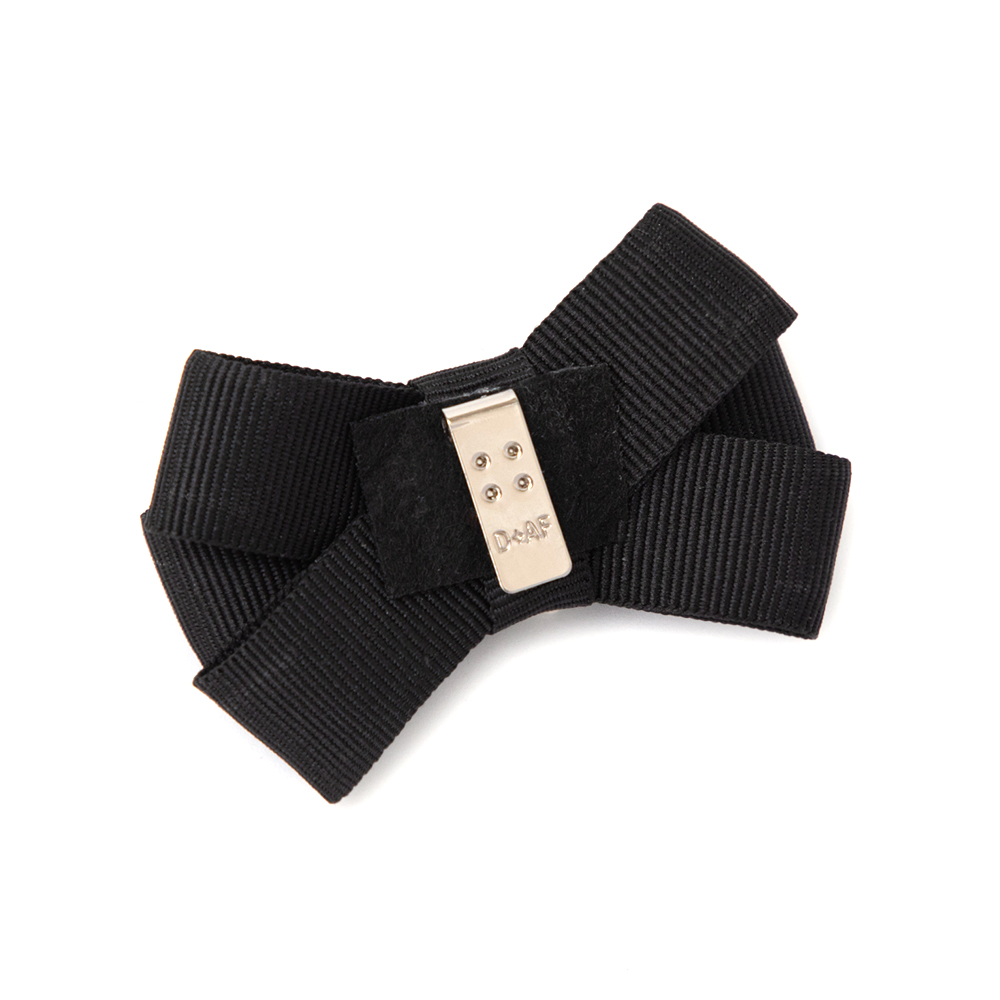 蝴蝶結活動夾 午夜黑