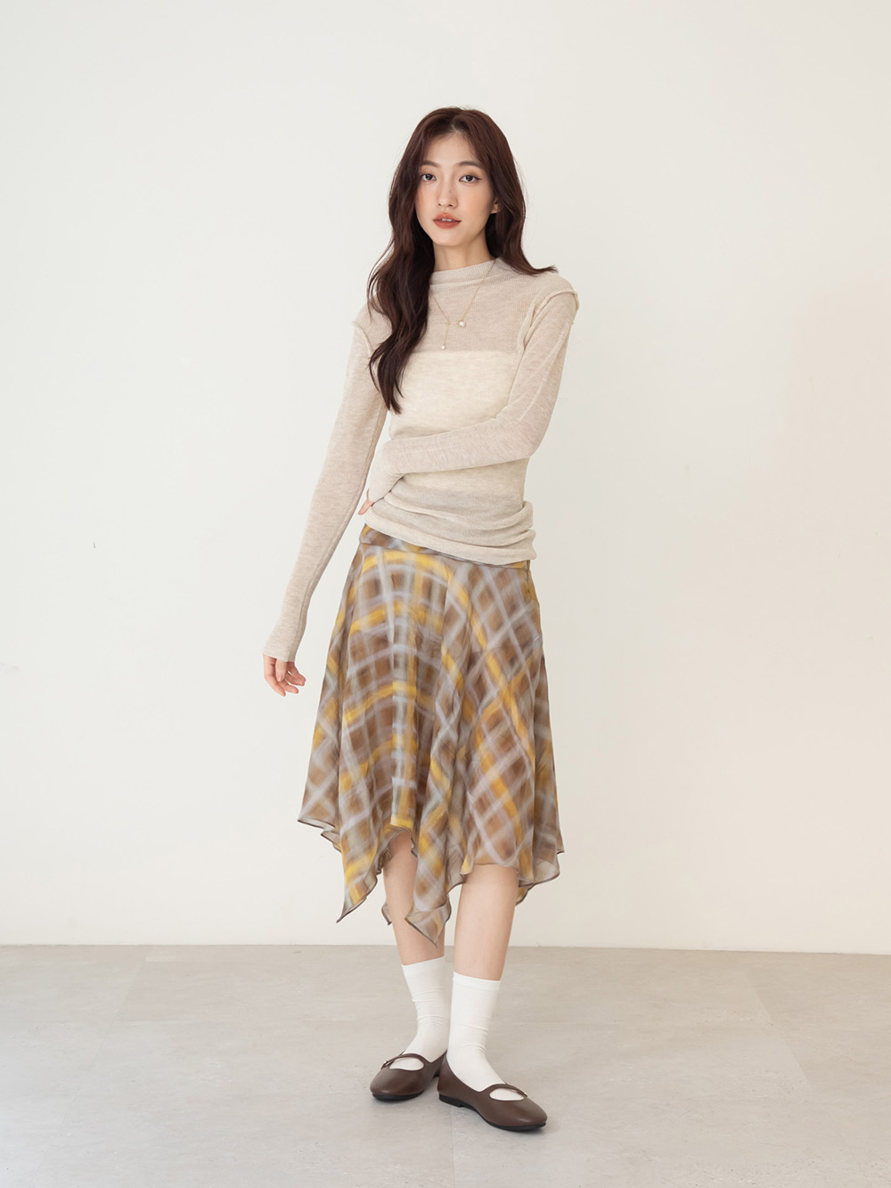 圓頭學院平底瑪莉珍娃娃鞋 咖啡色