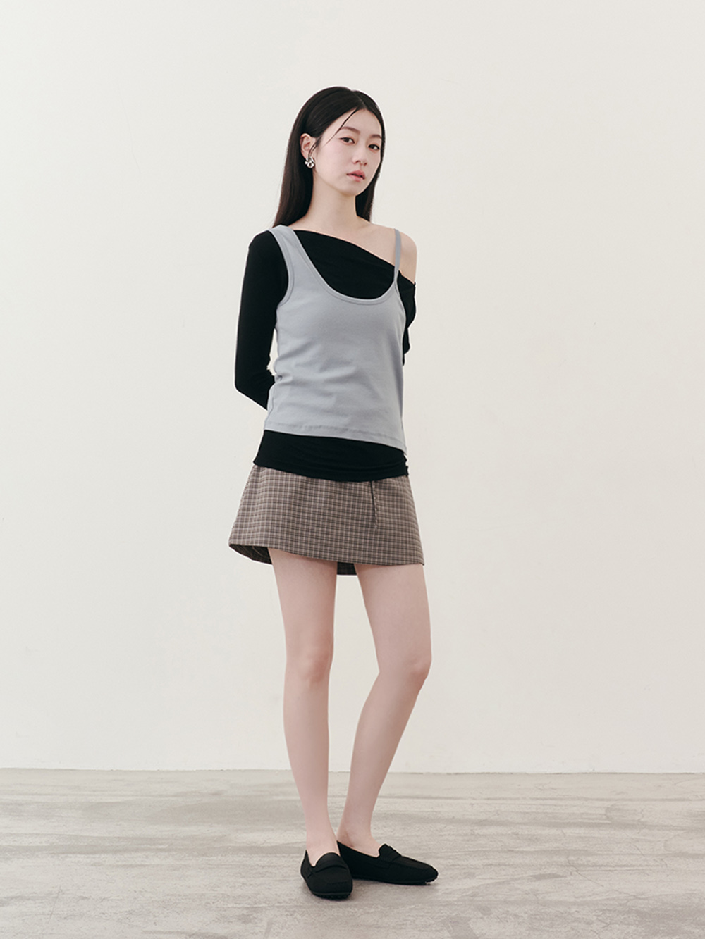 【3D零感雲織鞋】通勤款樂福豆豆鞋 午夜黑