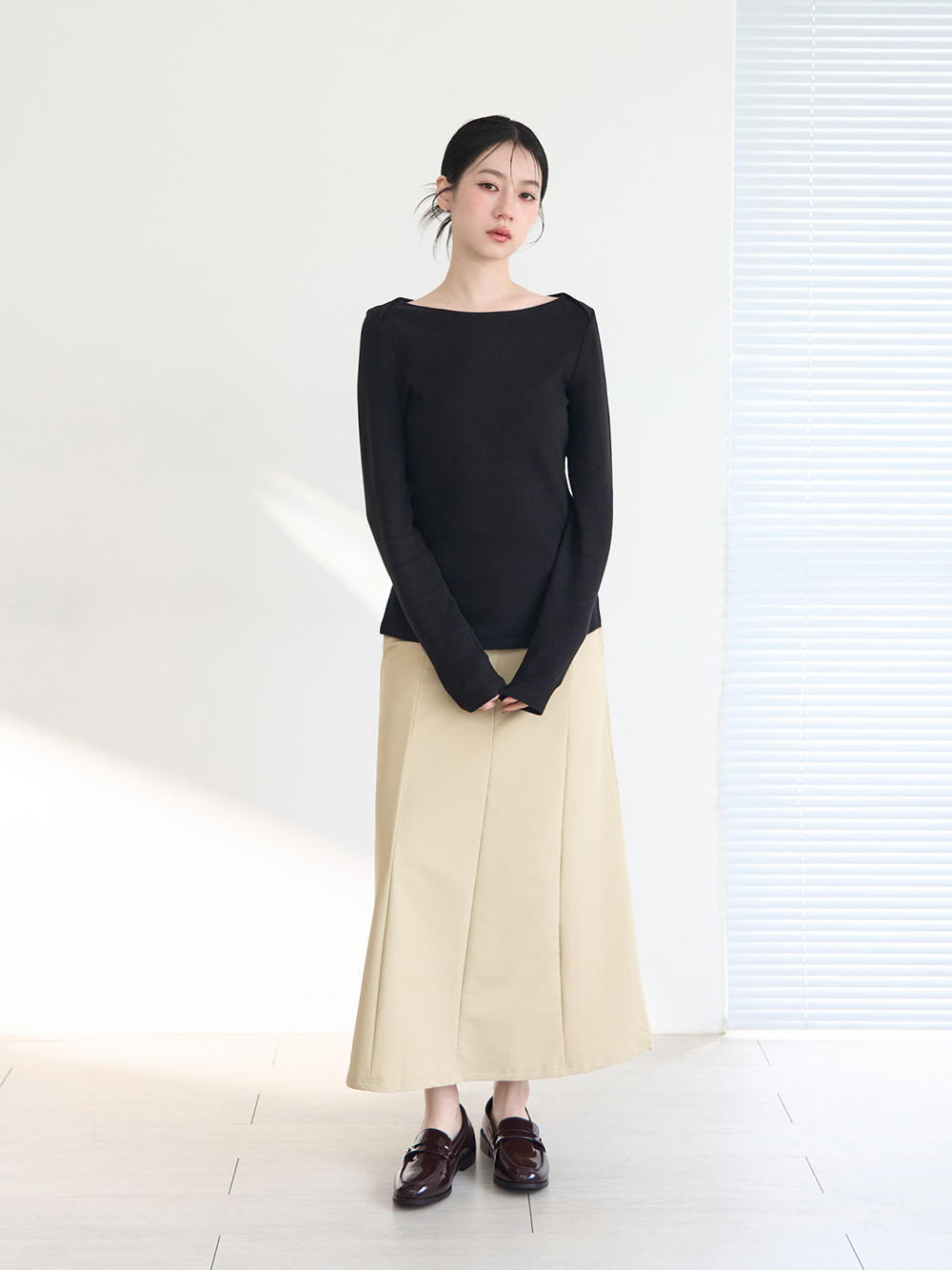 日常好搭4D釋壓平底樂福鞋 咖啡色