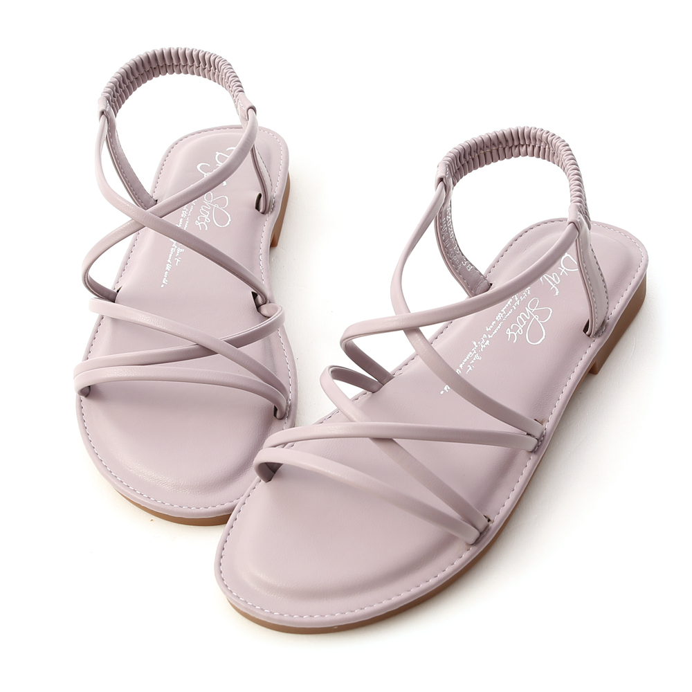 lavender sandals