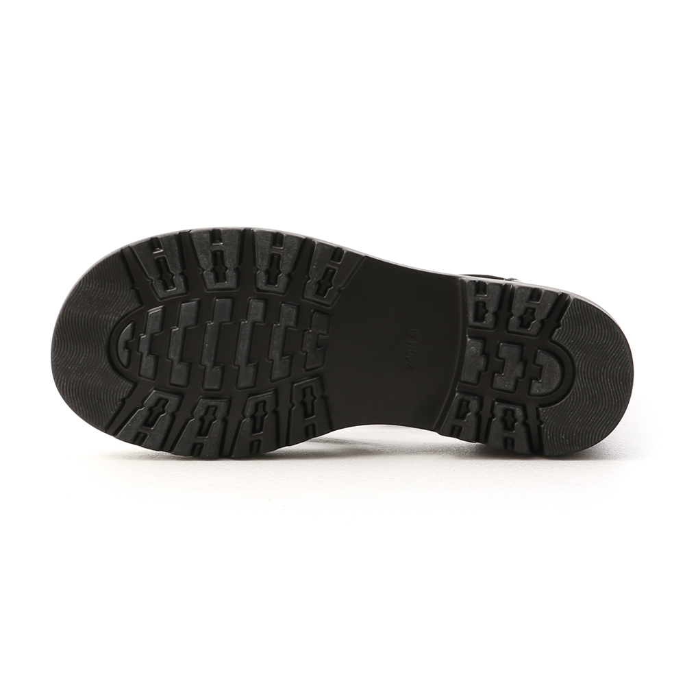 Weave Thick Sole Sandals Black