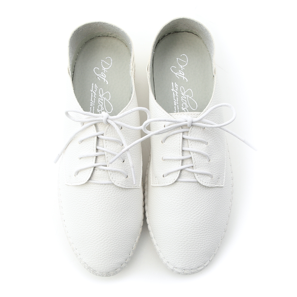 Extreme Soft Leather Step-Back White Shoes White