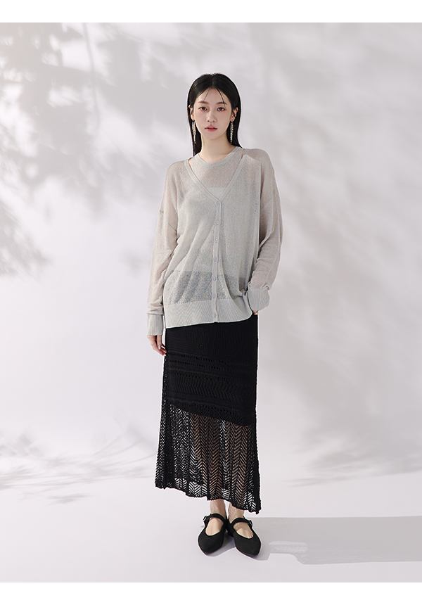 【3D零感雲織鞋】尖頭瑪莉珍鞋 午夜黑