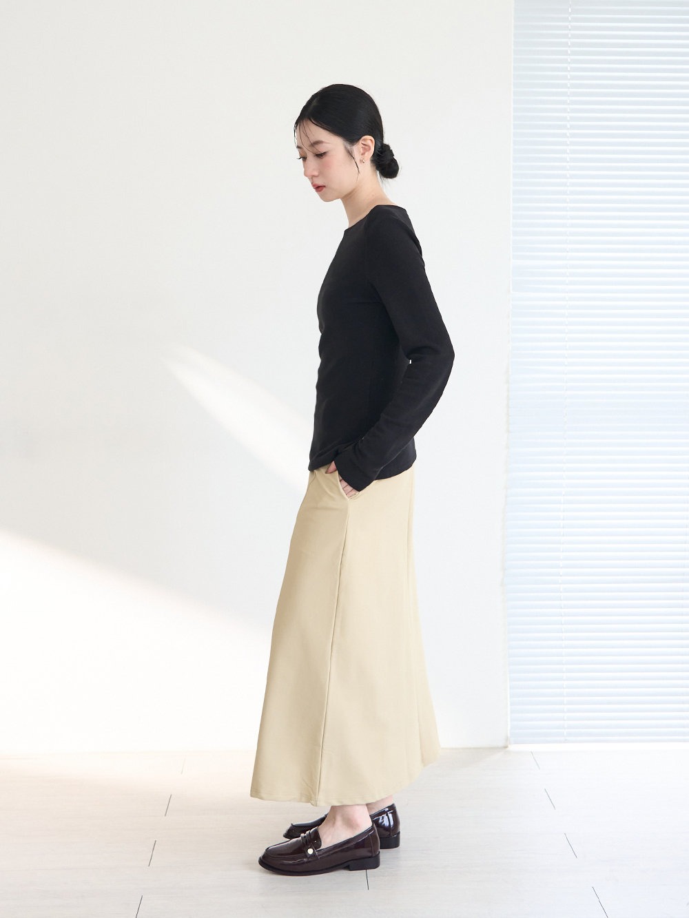 日常好搭4D釋壓平底樂福鞋 咖啡色