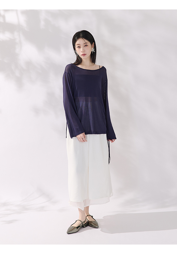 優雅氣場尖頭後空低跟鞋 星耀銀灰