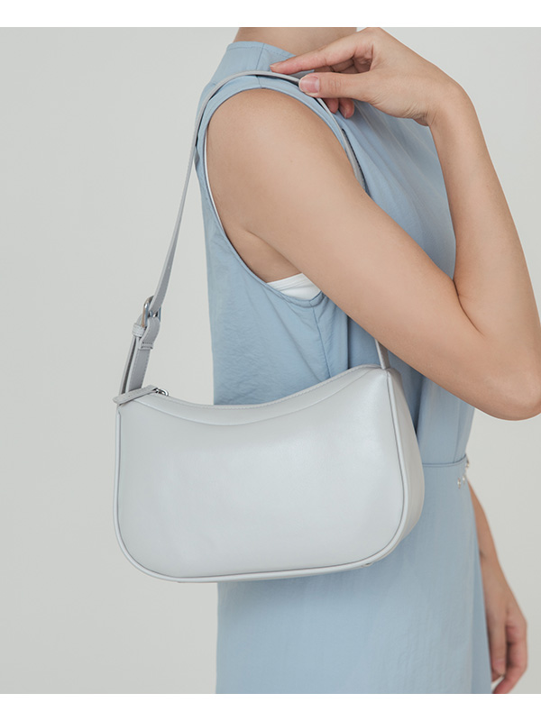 Minimalist Underarm Bag Grey