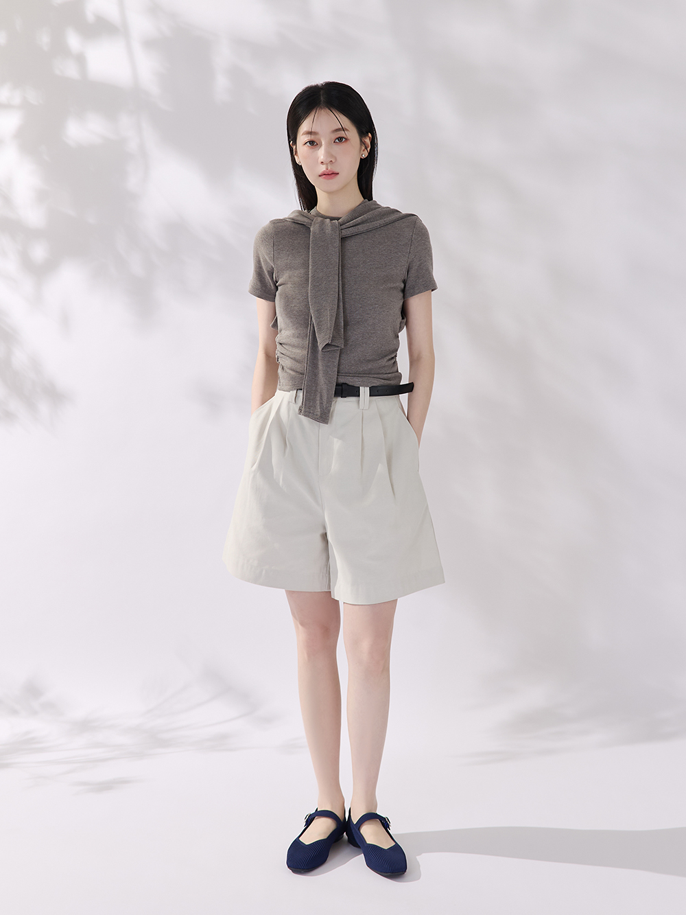 【3D零感雲織鞋】方頭瑪莉珍鞋 皇家藍