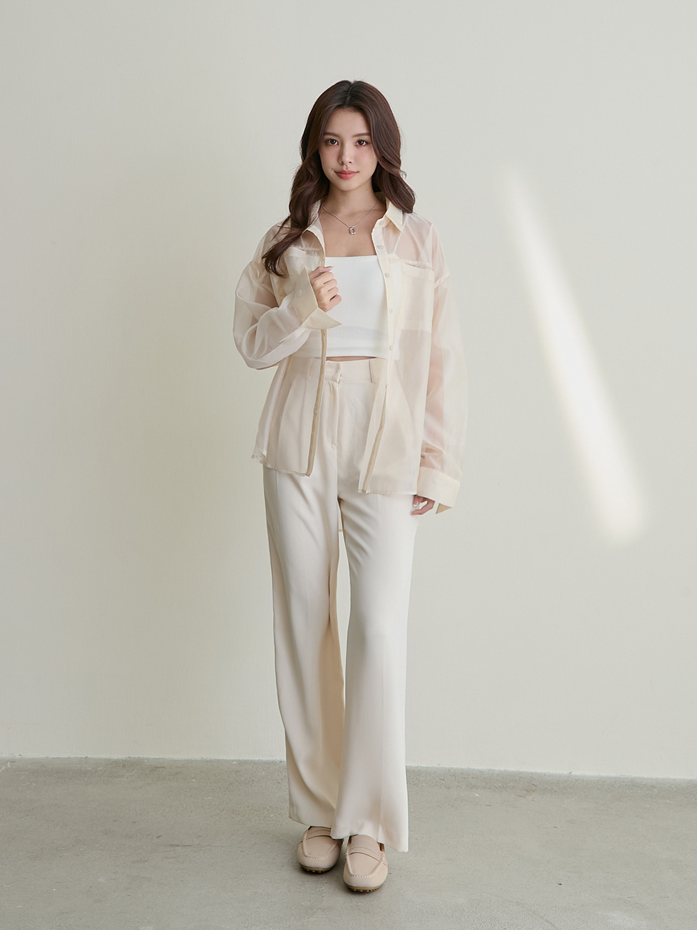 【3D零感雲織鞋】通勤款樂福豆豆鞋 密茶杏