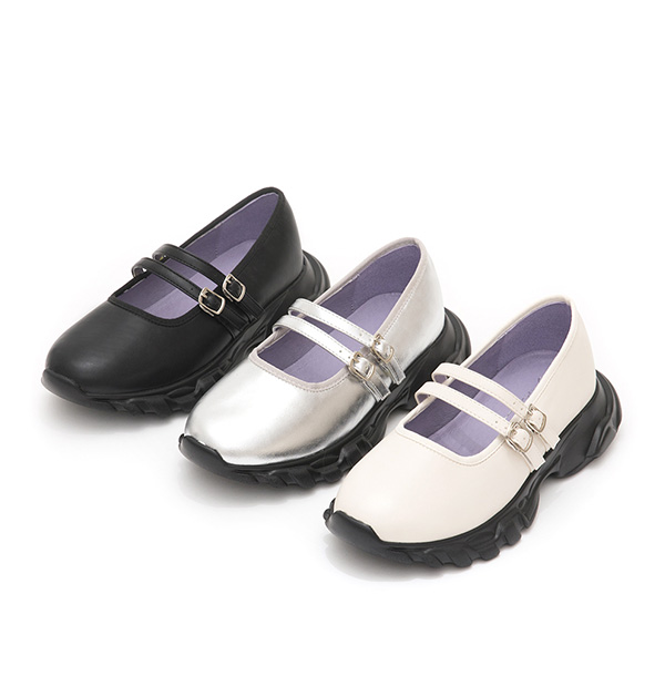 Mary Jane Functional Ballet Flats 米