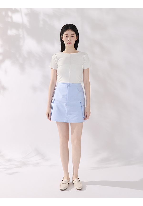 秋冬輕著4D氣墊豆豆底樂福鞋 米白色